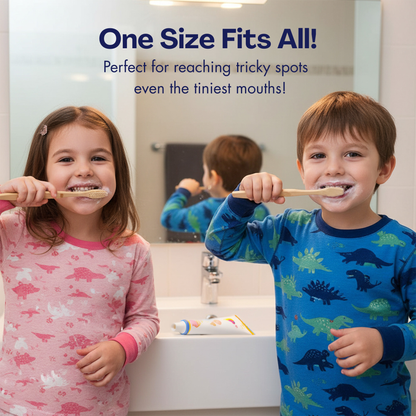 LIVINGPRO Bamboo Toothbrush, 12 Pack BPA Free Medium Softness Bristles Toothbrushes, Eco-Friendly, Natural Wooden Toothbrush